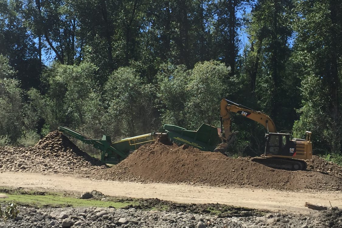 photo of restoration work at River Island