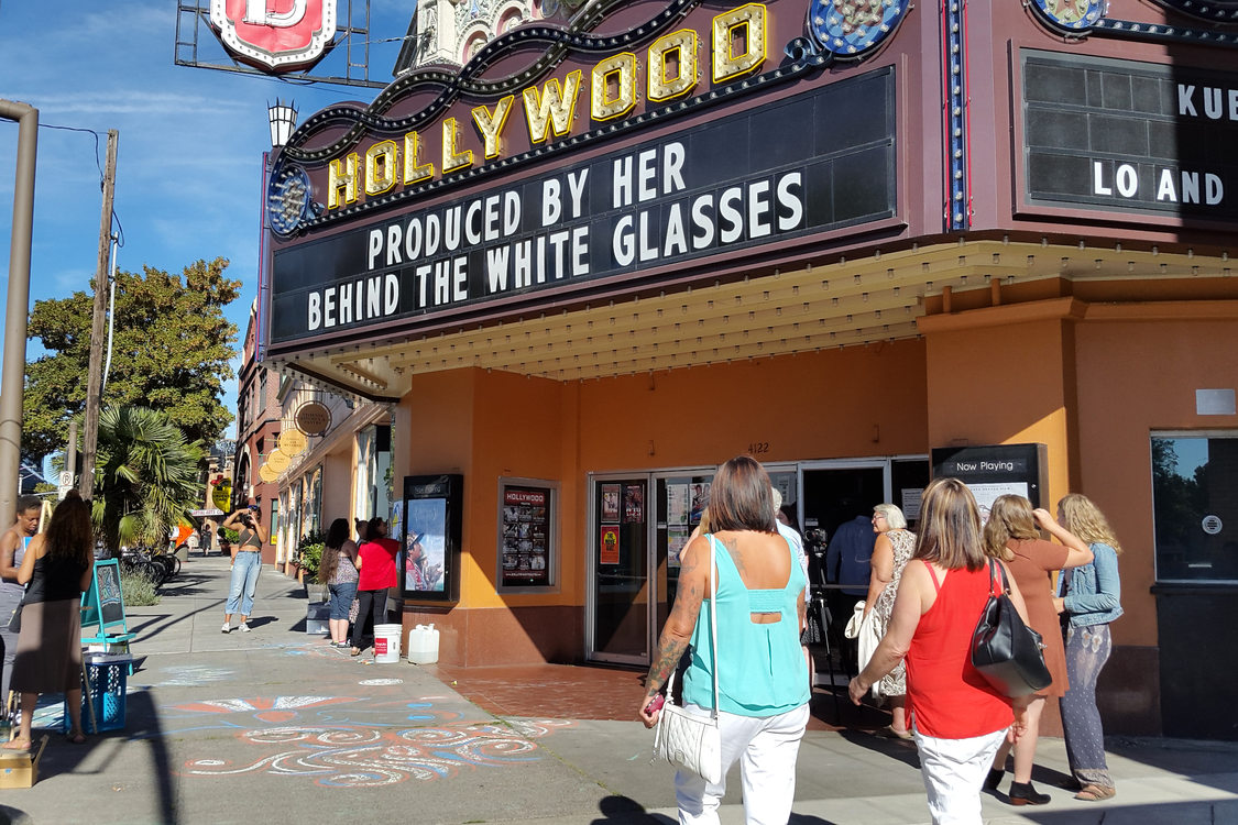 Marquee of Hollywood Theatre