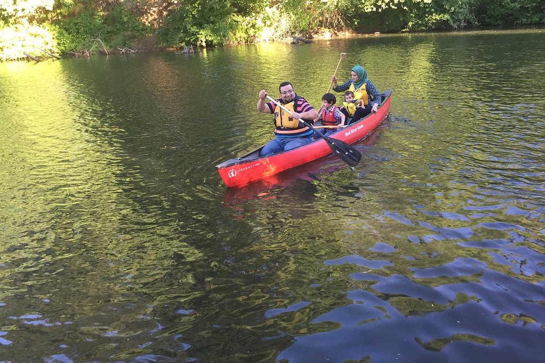 Canoeing the Tualatin River