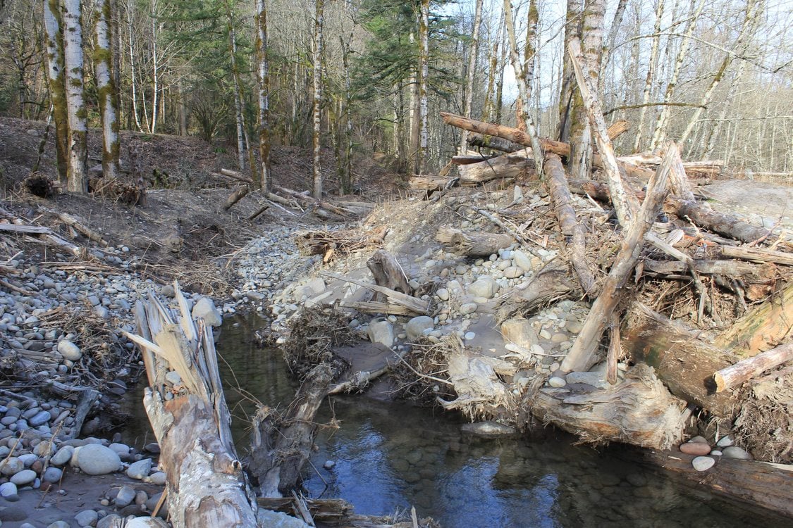 photo of side channel at Oxbow Regional Park