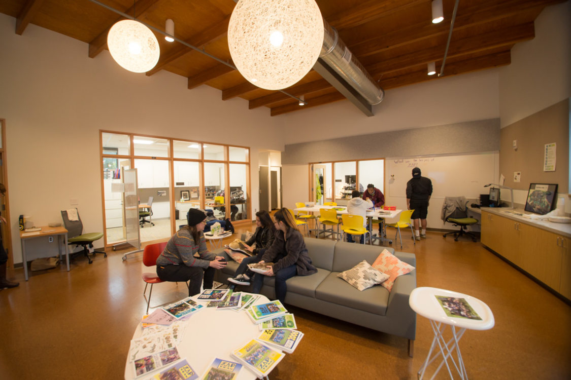 interior classroom at the Oregon Zoo Education Center