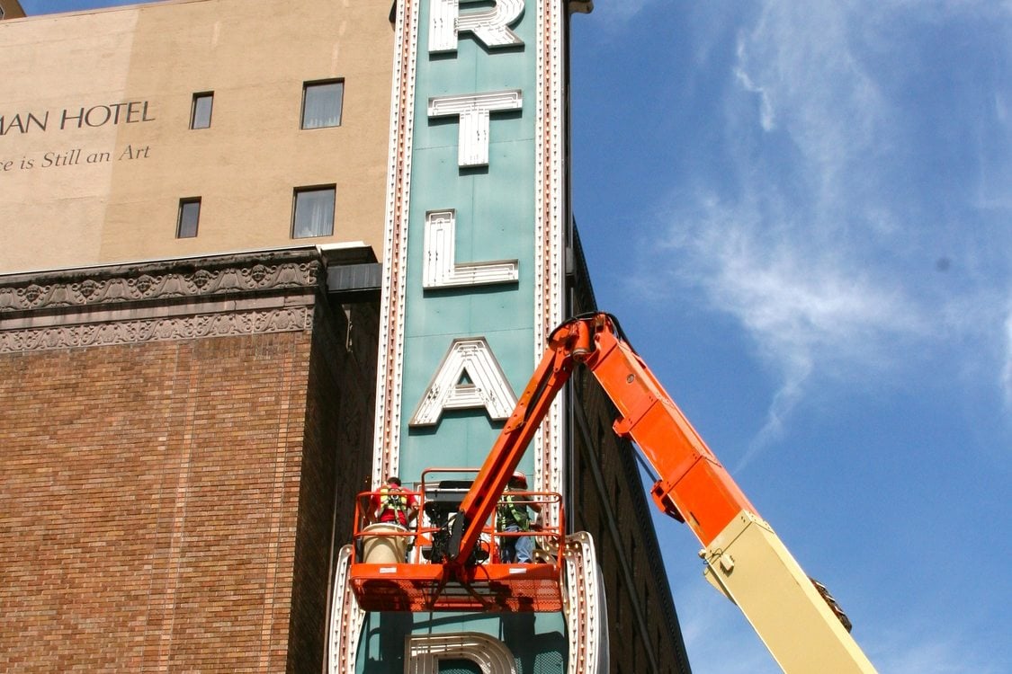 Portland marquee