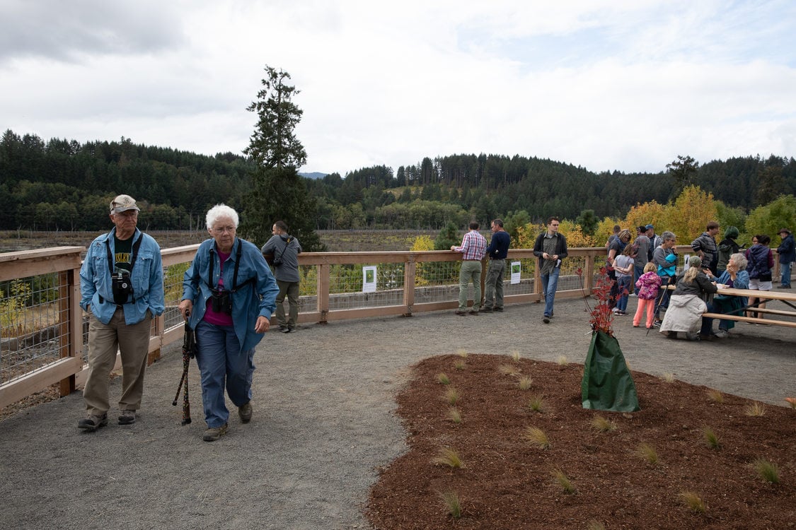 photo of Killin Wetlands Nature Park grand opening