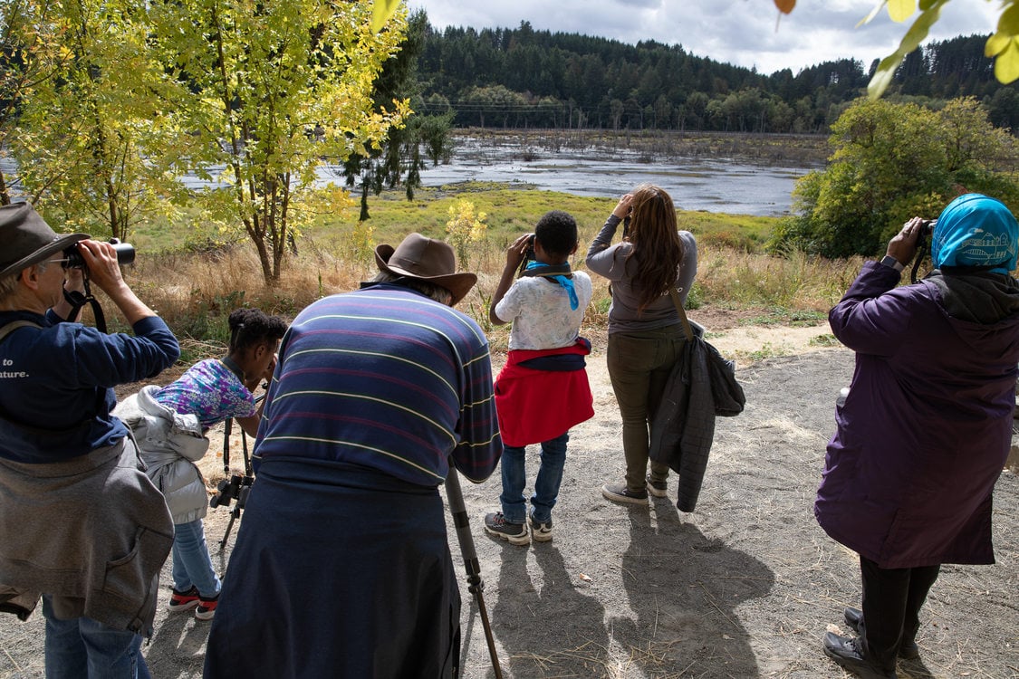 photo of Killin Wetlands Nature Park grand opening