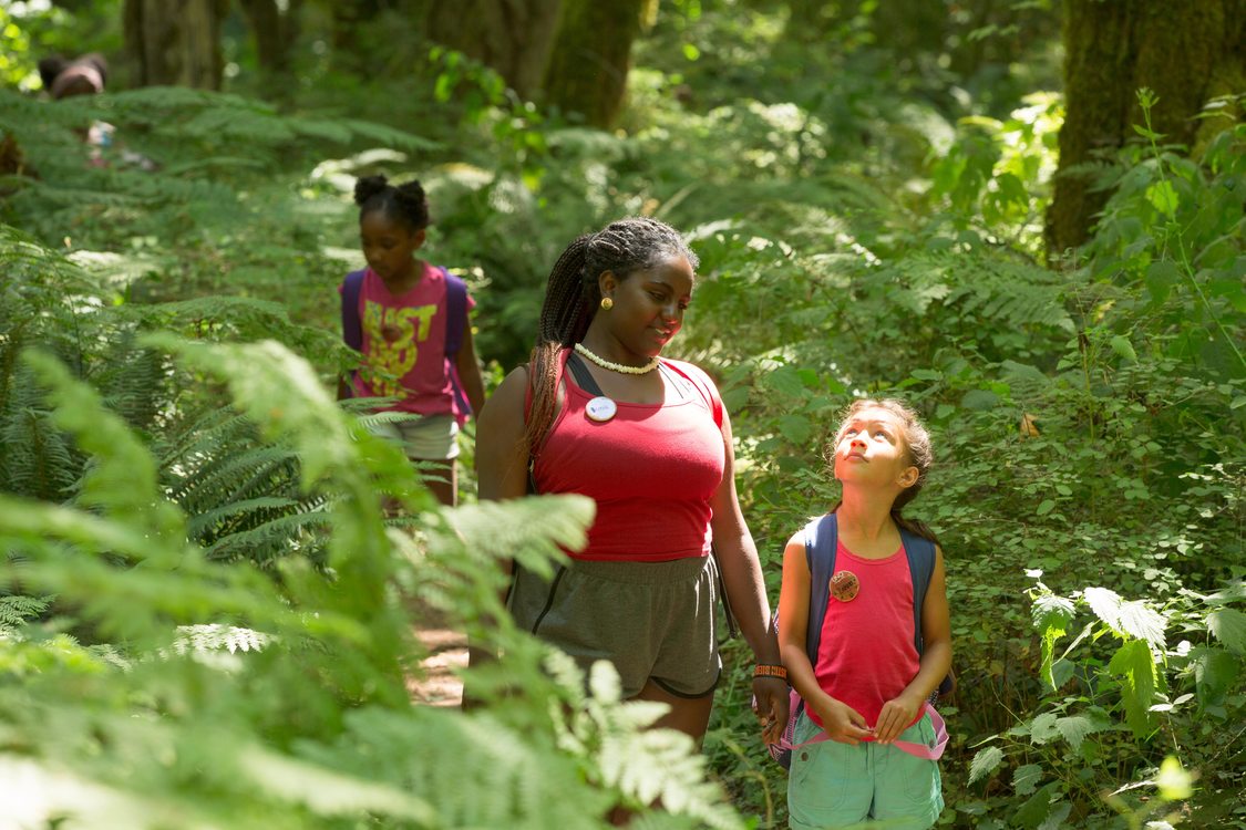 photo of Camp ELSO participants at Oxbow Regional Park