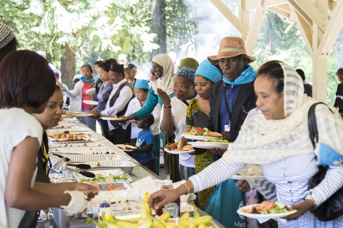 Metro teamed up with the Immigrant and Refugee Community Organization to host community picnics at Metro sites.