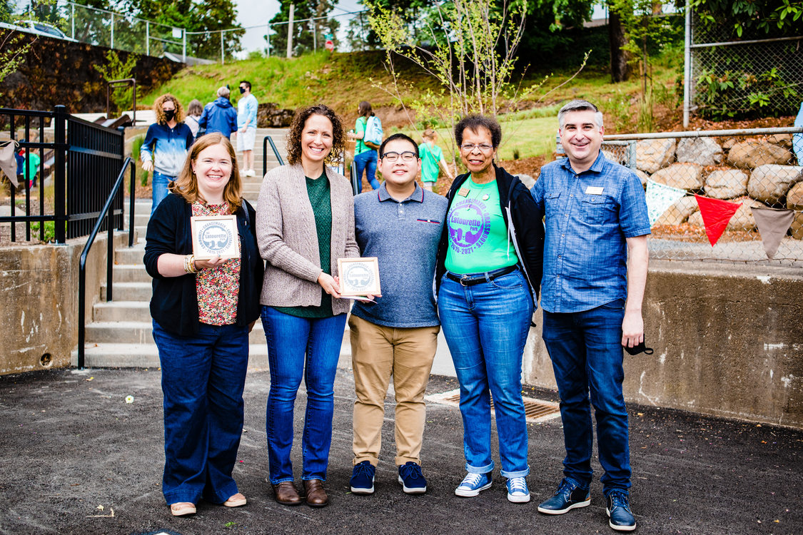 Image of elected representatives at DC Latourette Park