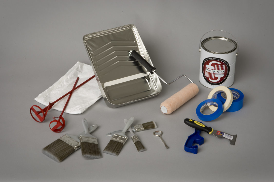 An image of painting supplies