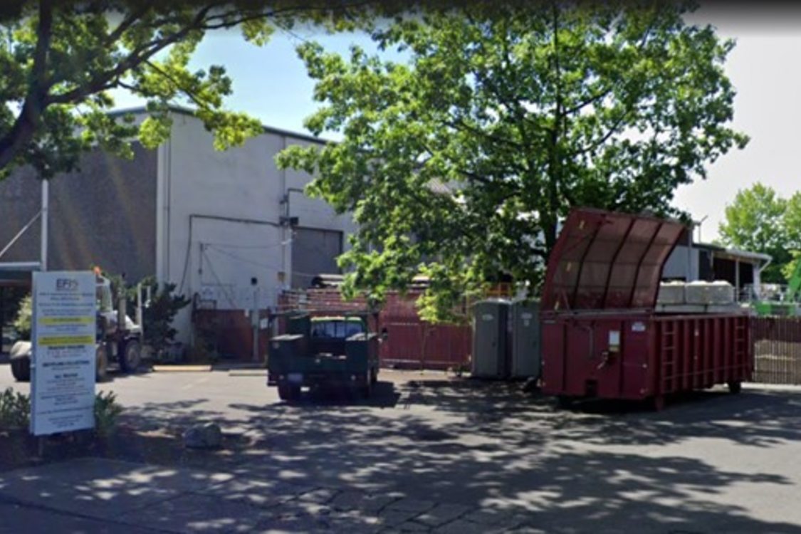 Exterior view of EFI Recycling facility.
