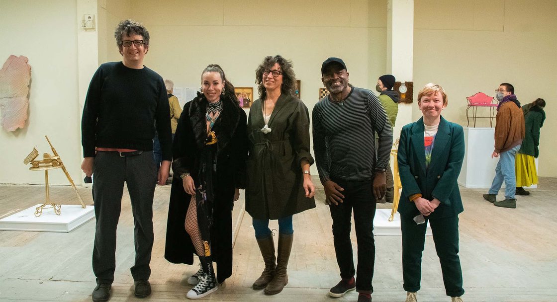 An image of the 2021 GLEAN artists in residence