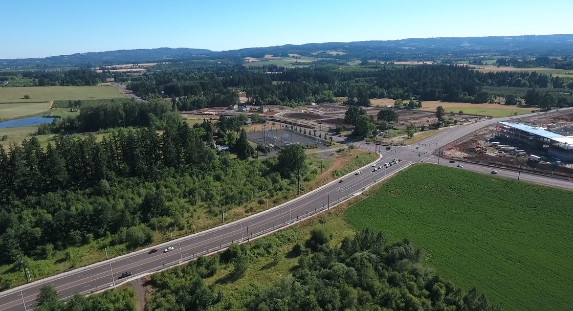 River terrace in Tigard