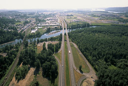 An image of Interstate 84 at Troutdale